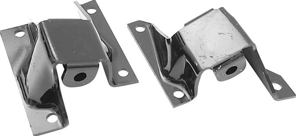 OER B1726: Engine Frame Mount Brackets for 1958-1964 Chevy Impala, Full Size Models [Pair]