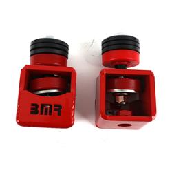 BMR Suspension MM300R: Polyurethane-Bushing Motor Mount Kit for 2014-2017 Chevy SS, 2008-2009 Pontiac G8 [Red]