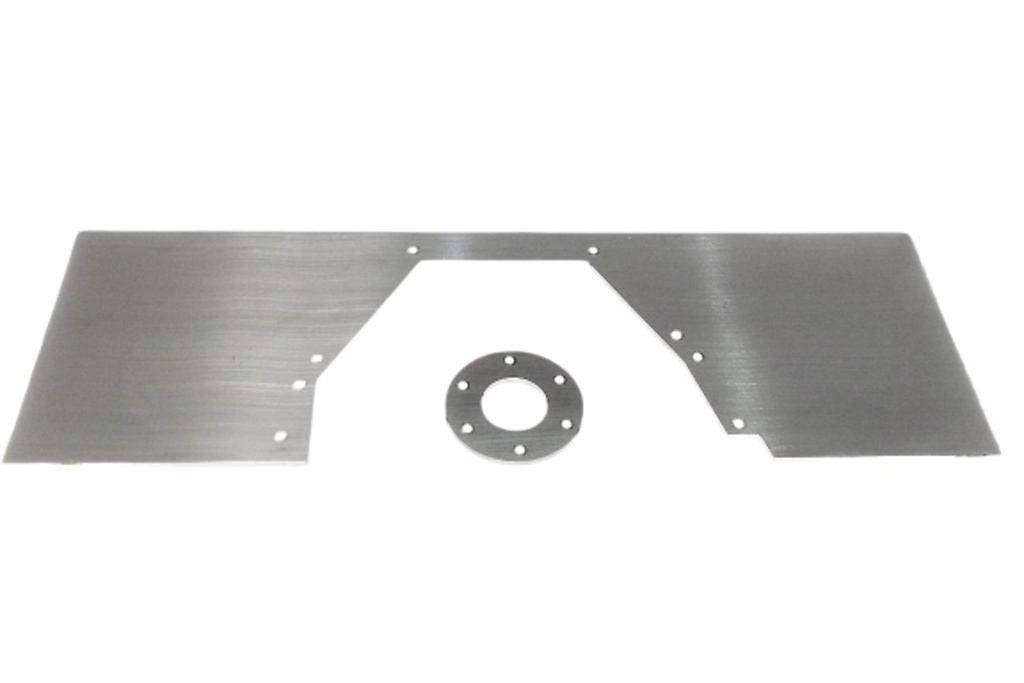 ICT Billet 551811A: Mid-Mount Motor Plate for Big Block Ford 429/460
