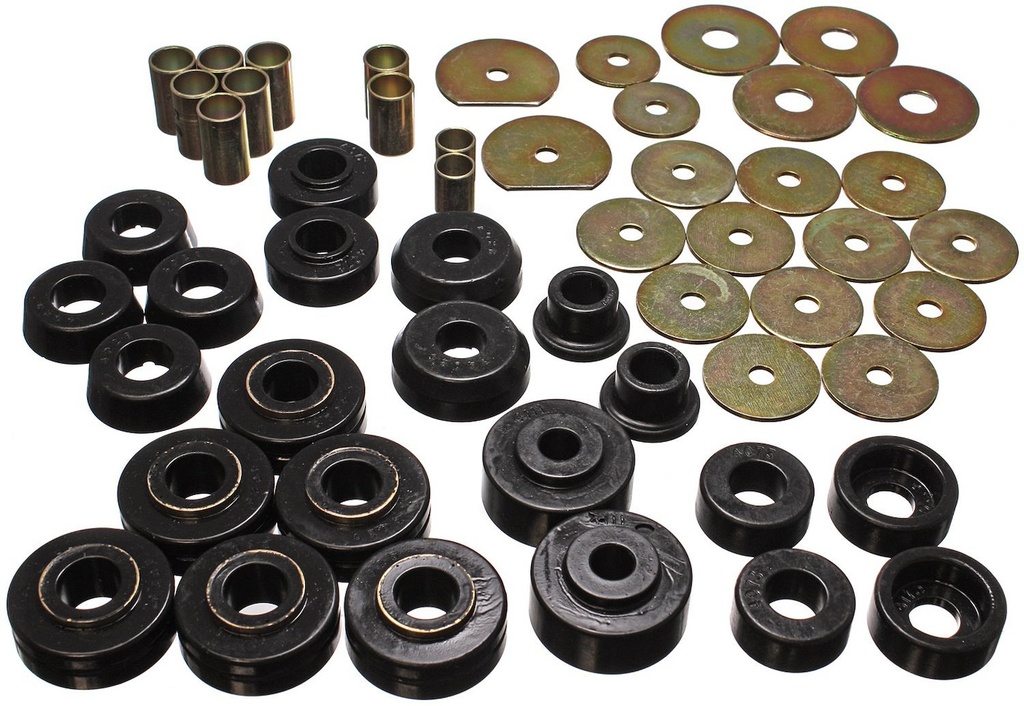 Energy Suspension 3-4138G: Body Mount Bushing Set 1965-1970 Chevy Impala