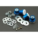 Global West 1012: Upper Front Control Arm Bushing Kit Fits GM Applications