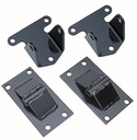 Trans Dapt 4228: Solid Steel Frame and Motor Mount Kit 1974-81 Camaro/Firebird
