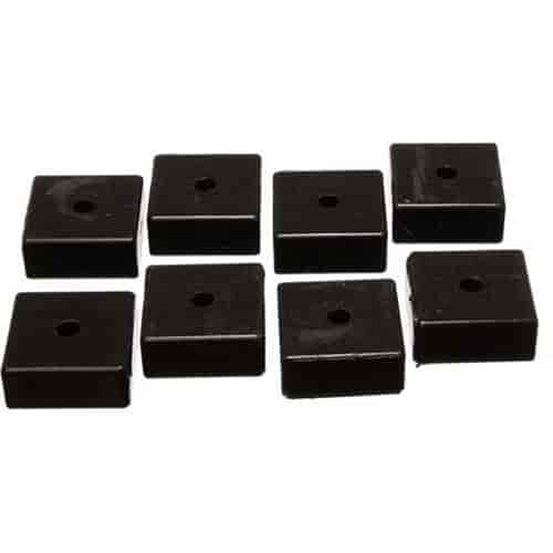 Energy Suspension 9-9535G: POLY PADS - SQUARE QTY 8