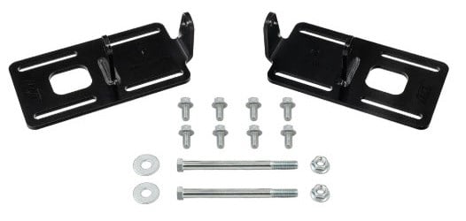 ICT Billet EM-LT-ADJ01: EM-LT-ADJ01 Slider Engine Swap Mounts for GM Gen V LT Engine to Small Block Chevy Rubber Frame Mounts