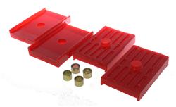 Energy Suspension 3-6112R: Leaf Spring Pad Set 1968-69 Chevy Camaro, Pontiac Firebird & 1969-79 Nova