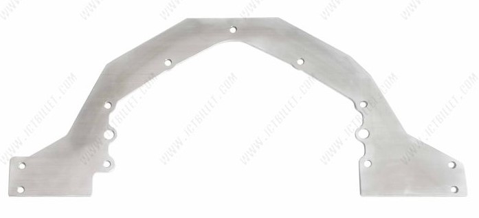 ICT Billet 551817-GBDY: Mid-Mount Motor Plate for Select 1978-1988 Buick, Chevy, Oldsmobile, Pontiac Cars w/GM Gen III LS Engine