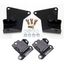 Trans Dapt 9556: Engine Swap Motor Mount Kit Small Block Chevy/Big Block Chevy V8 into 1964-72 GM A-Body Cars