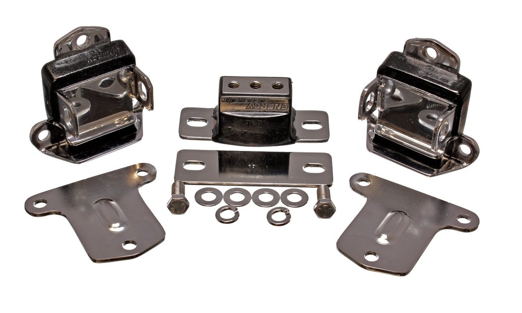 Energy Suspension 3-1133G: Motor & Transmission Mount Kit 1963-82 Chevy Corvette, Camaro & Nova