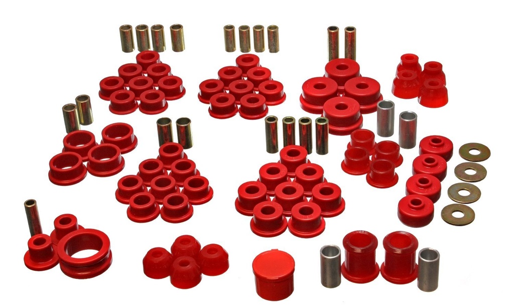 Energy Suspension 3-18122R: Hyper-Flex System Complete Master Bushing Set 1984-95 Chevy Corvette