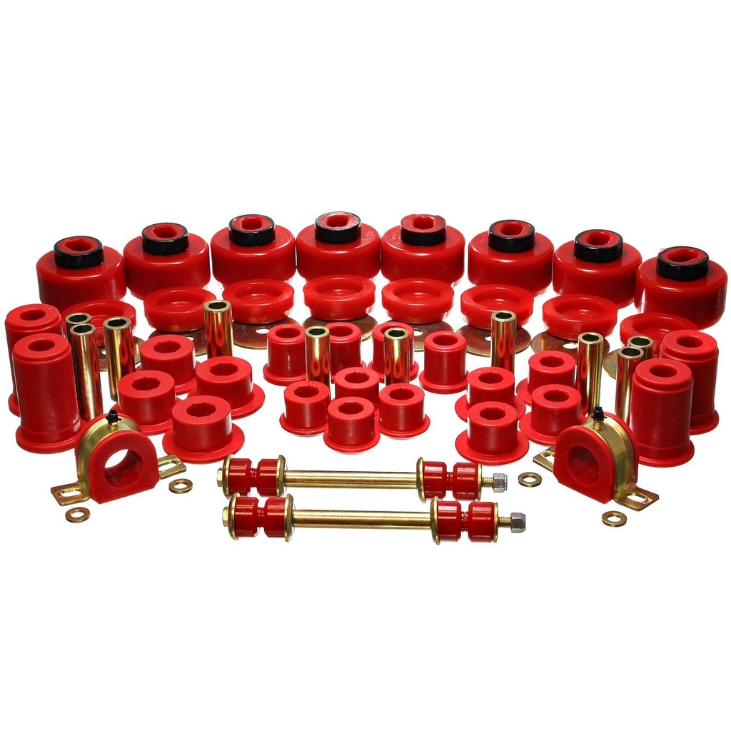 Energy Suspension 3-18129R: Hyper-Flex Bushing Set 1999-06 Chevy Silverado & GMC Sierra 1500