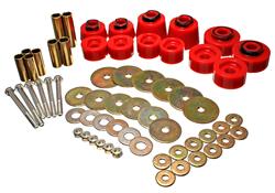 Energy Suspension 4-4117R: Body Mount Bushing Set 1998-2011 Ford Ranger