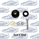 SoffSeal 3069: Core Support Bushing and Bolt Kit 67-72 Chevrolet II, Nova 2 Door 4 Door Sedan