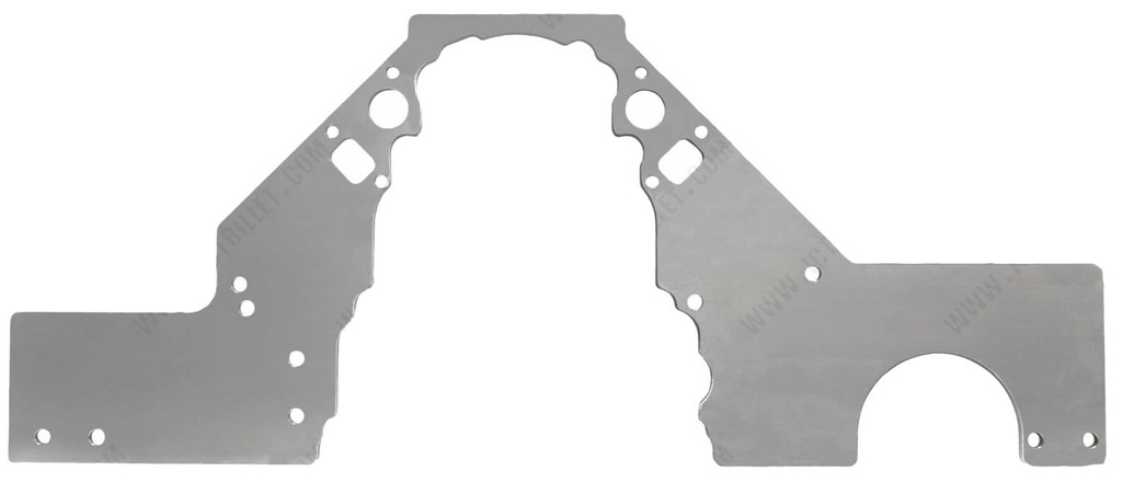 ICT Billet 551816-1S10: Front Motor Plate for 1982-1993 Chevy S10 w/GM LS Engine