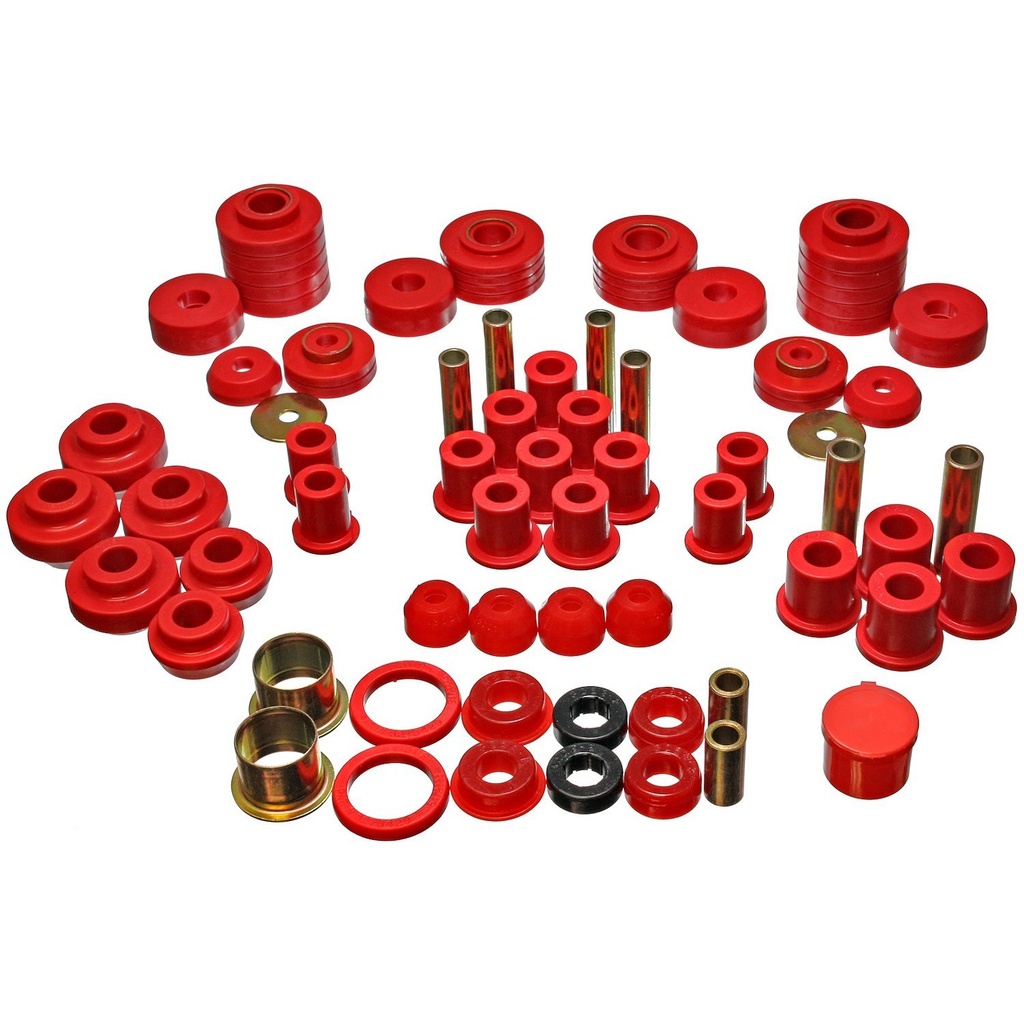 Energy Suspension 4-18101R: Hyper-Flex Bushing Set 1980-96 Ford F150