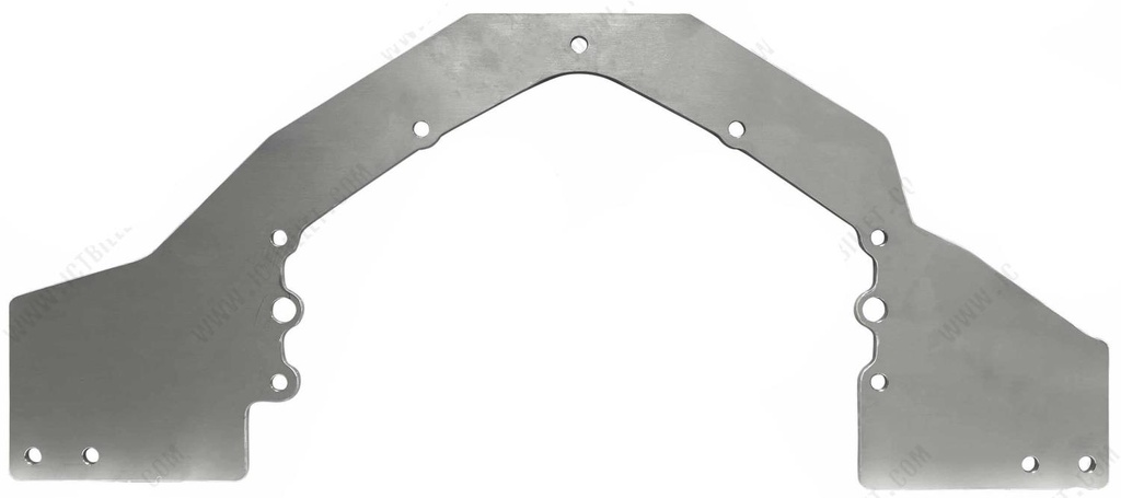 ICT Billet 551817-1S10: Mid Motor Plate for 1982-1993 Chevy S10 w/GM LS Engine