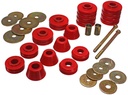 Energy Suspension 3-4107R: Body Cab Mount Bushing Set 1967-1972 GM C/K Series 25 & 2500 Pickup