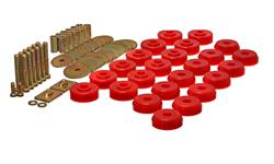 Energy Suspension 3-4167R: Body Mount Bushing Set 1959-1964 Chevy Impala