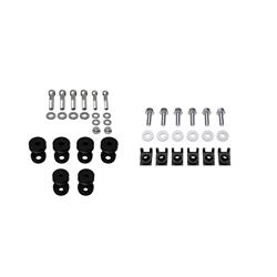 QA1 5263: 5263 Solid Body Mount Bushing Kit for 1967-1969 Chevy Camaro, Pontiac Firebird [Aluminum]