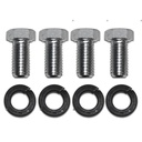 Scott Drake 304668-S: 304668-S 1964-73 Engine Mount Block Bolts (V8)