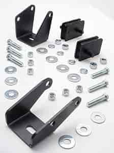 Trans Dapt 4697: Engine Swap Motor Mount Kit Mopar B/RB Big Block into 1967-1972 Mopar A-Body Chassis with Slant 6 K-Member
