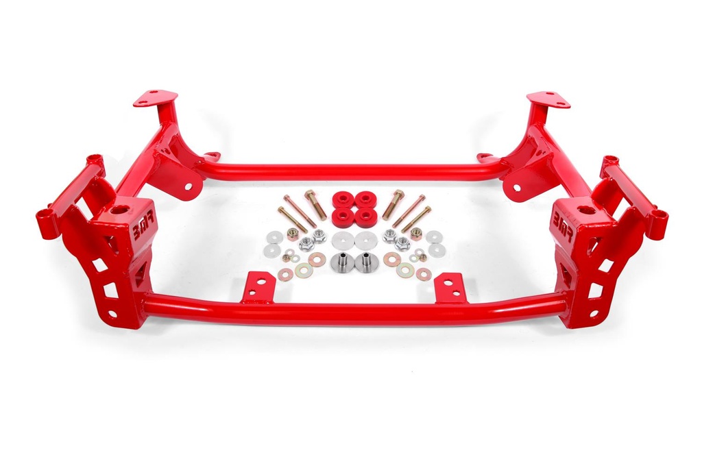 BMR Suspension KM761R: K-MEMBER S550 STANG RED