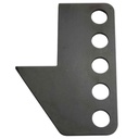 Rhodes Race Cars 33-0142: Ladder Bar Chassis Brackets 2 in. x 3 in. Crossmember