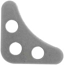 Allstar Performance ALL22196: 1/8" 3 Hole Gusset 10/Pkg