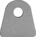 Allstar Performance ALL60021: Flat Window Frame Tabs Thickness: 1/16"