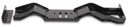 Hooker Headers 71222016HKR: Blackheart Transmission Crossmember
