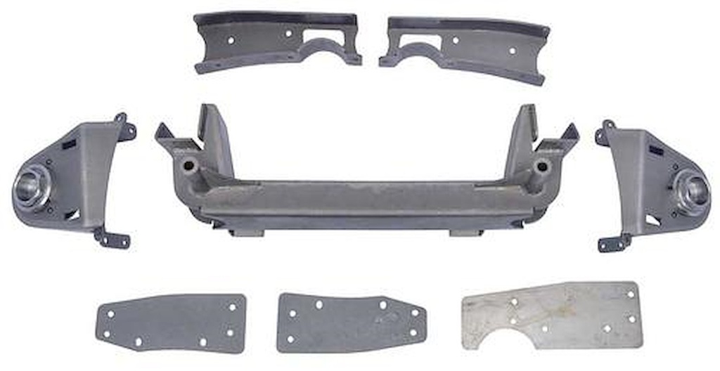 OER 153625: 153625 Crossmember Kit 1947-55 1st Series Chevrolet, GMC Pickup Truck; Bolt-In IFS