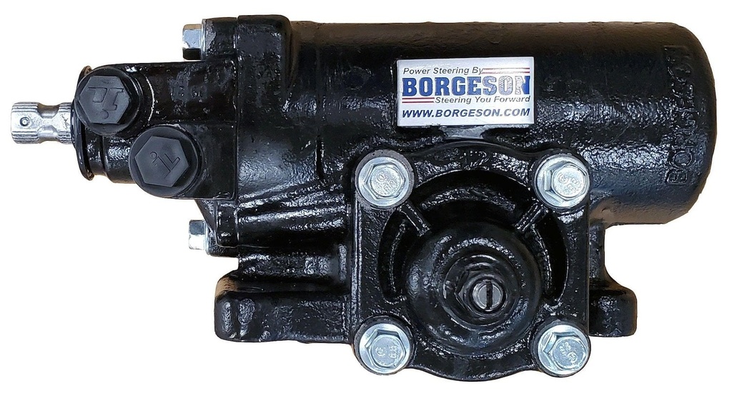 Borgeson 800133: Street and Performance-Series Steering Box 1968-1986 Chevy, GMC K-Series, 1987-1991 Chevy, GMC V-Series [Quick Ratio: 12.7:1]