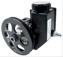 Allstar Performance ALL48245: Power Steering Pump, Pulley and Reservoir Kit Steel Pump
