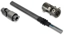 Detroit Speed 092542DS: 092542DS Steering Shaft Kit with Vibration Reducer for 1973-1978 GM C10, GMC C15 Trucks for Stock Column to DSE Gear