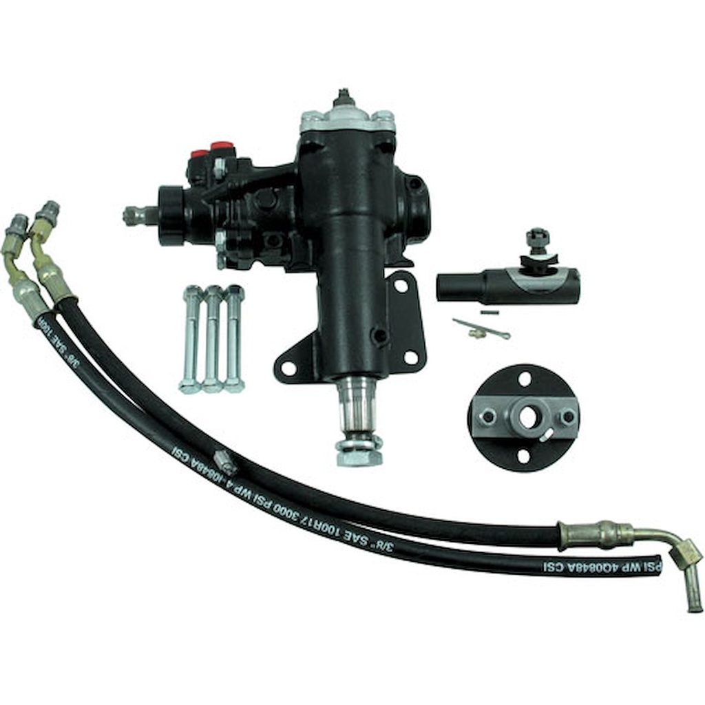 Borgeson 999025: Complete Power Steering Conversion Kit 1968-70 Mustang 200/250 I6