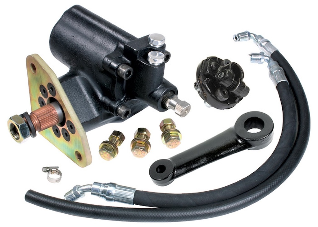 Brothers Trucks PSCS059: PSCS059 Compact Power Steering Conversion, 1955-1959 Chevy/GMC Truck