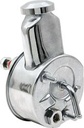 OER A9500147: Power Steering Pump 1967-1968 Chevy Camaro V8, 1968 Chevy Nova V8 - Chrome Finish