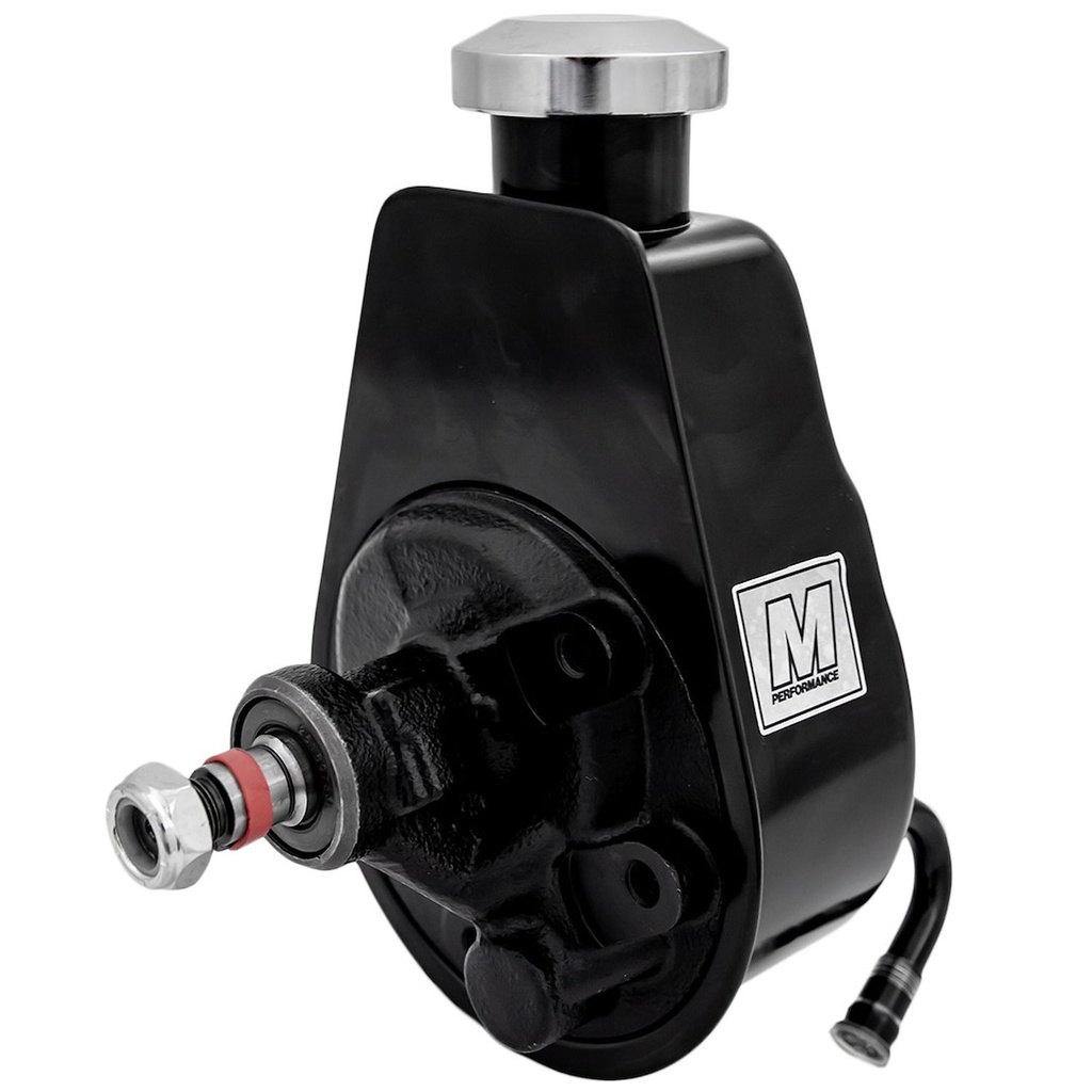 March Performance P2304-08: P2304-08 Ultra Series Power Steering Pump, Saginaw P Series, Black Reservoir