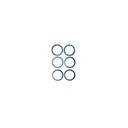 QA1 7888-109: Thrust Bearing Kit Kit includes: (2) thrust bearings (4) washers to simplify adjustments Notes: Use with all coil-over shocks.