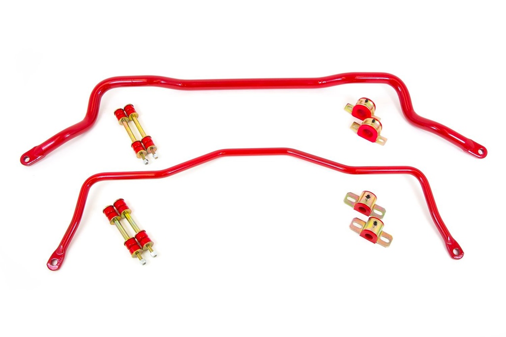 UMI Performance 211213-R: Tubular Front & Rear Sway Bar Kit 1993-2002 GM F-Body Includes: