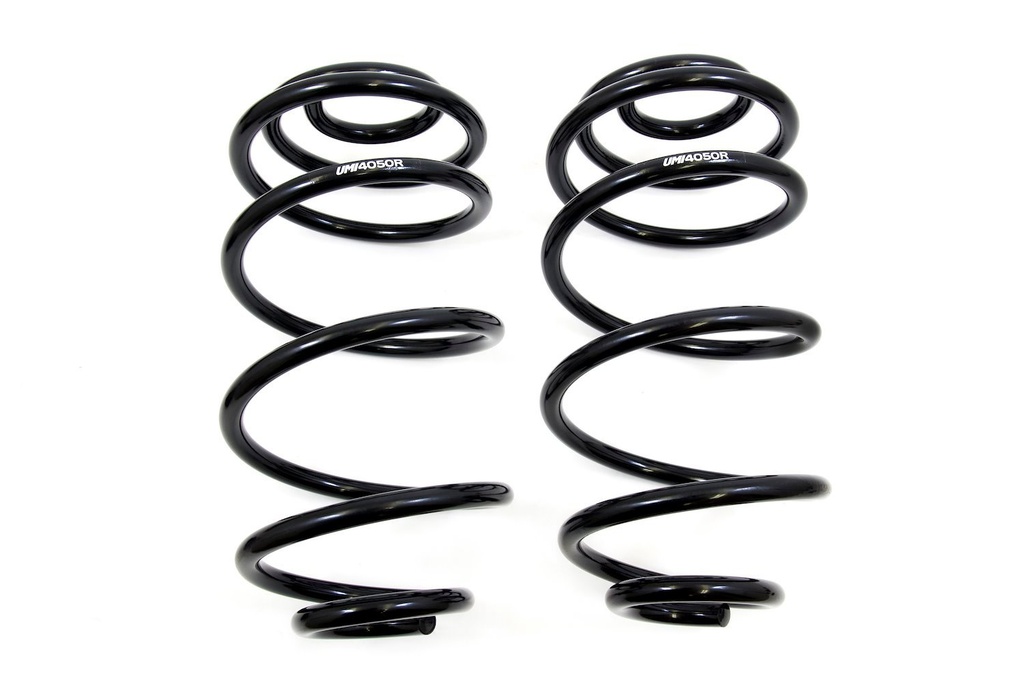 UMI Performance 4050R: Rear Lowering Spring Set 1967-1972 GM A-Body