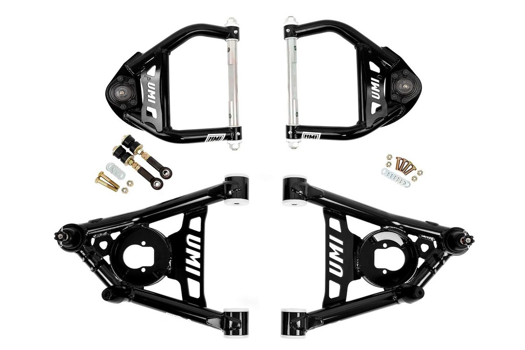 UMI Performance 403233-1-B: Front Upper & Lower A-Arm Kit 1964-1972 GM A-Body