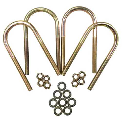Calvert Racing UR300X90: Round U-Bolts 1/2" Diameter 9" Length