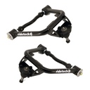 Ridetech 11013699: 11013699 StrongArms Front Upper Tubular Control Arm Set for 1955-1957 Chevy Tri-Five Car [Satin Black]