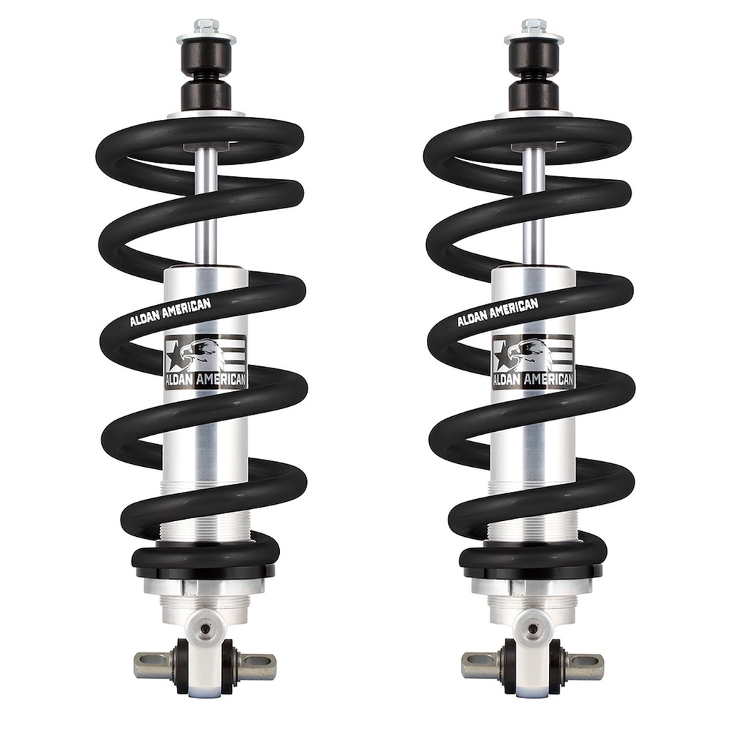 Aldan American Shocks 300220: Road Comp Series Front Coilover Conversion Kit 1988-1998 GM C1500 Pickup Truck, Single-Adjustable [700 lbs./in. Springs]