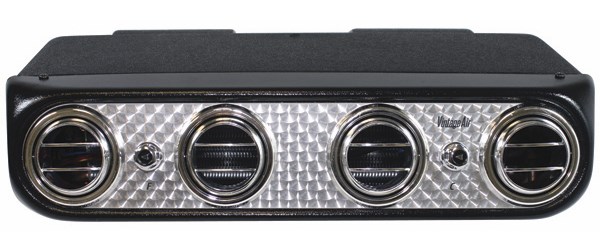 Vintage Air 674002: 674002 Heritage Under Dash System, Cool Only, Engine-Turned Aluminum