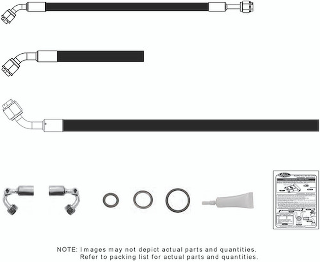 Vintage Air 526693: 526693 SureFit Reduced Barrier Modified Hose Kit for 1970-1981 Pontiac Firebird