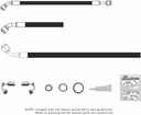 Vintage Air 526693: 526693 SureFit Reduced Barrier Modified Hose Kit for 1970-1981 Pontiac Firebird