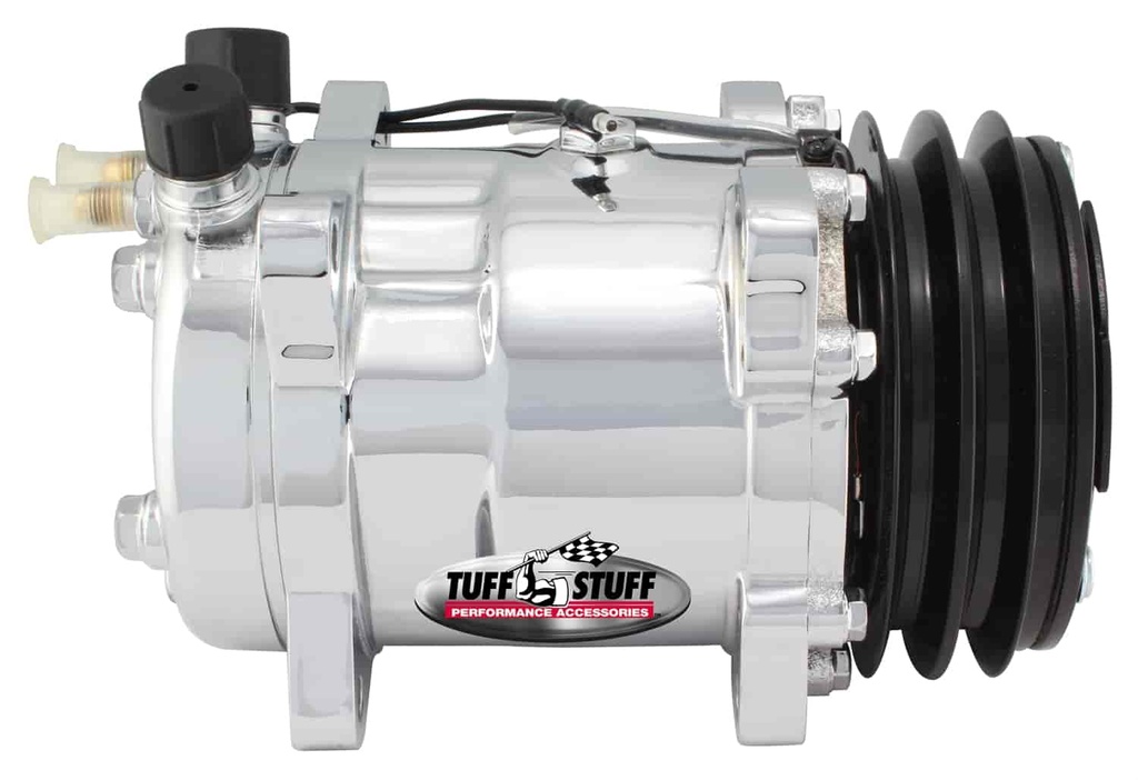 Tuff Stuff 4505NBDP: A/C Compressor Sanden Style SD508 2V-Groove