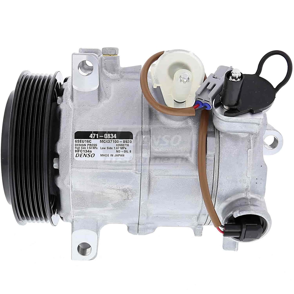 Denso 471-0834: COMPRESSOR W/CLUTCH