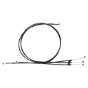 Scott Drake C7ZZ-18518-A: C7ZZ-18518-A 67-68 Heater Control Cables without Air Conditioning